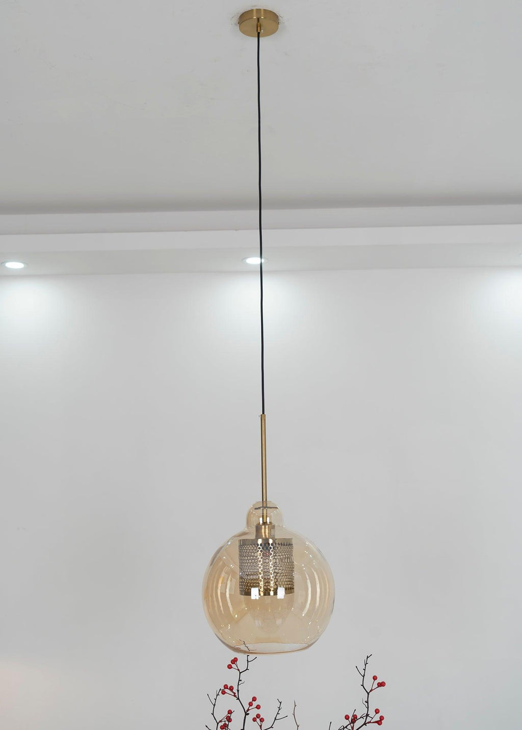 Zirelle Glass Pendant Lamp-Moonnatur