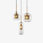 Zirelle Glass Pendant Lamp-Moonnatur