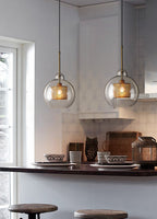 Zirelle Glass Pendant Lamp-Moonnatur