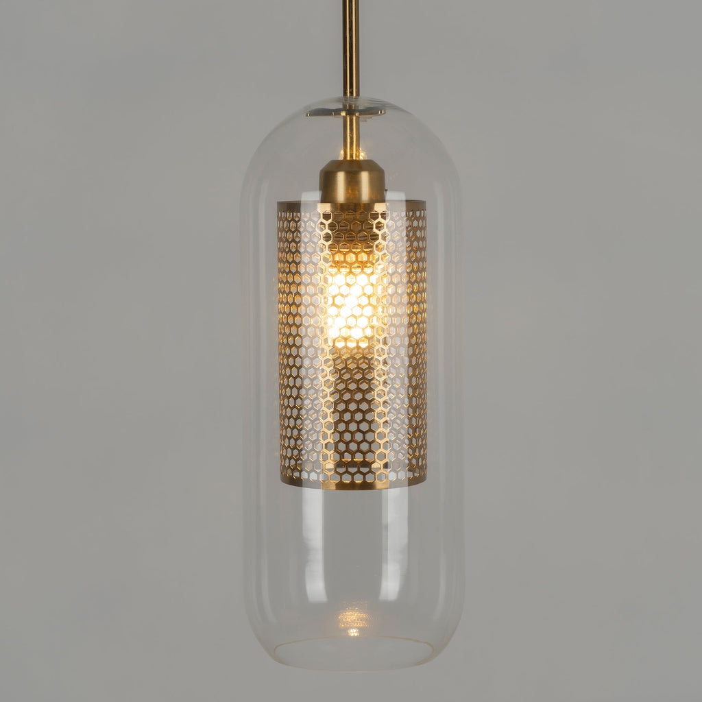 Zirelle Glass Pendant Lamp-Moonnatur