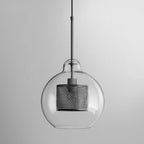 Zirelle Glass Pendant Lamp-Moonnatur