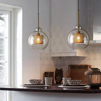 Zirelle Glass Pendant Lamp-Moonnatur