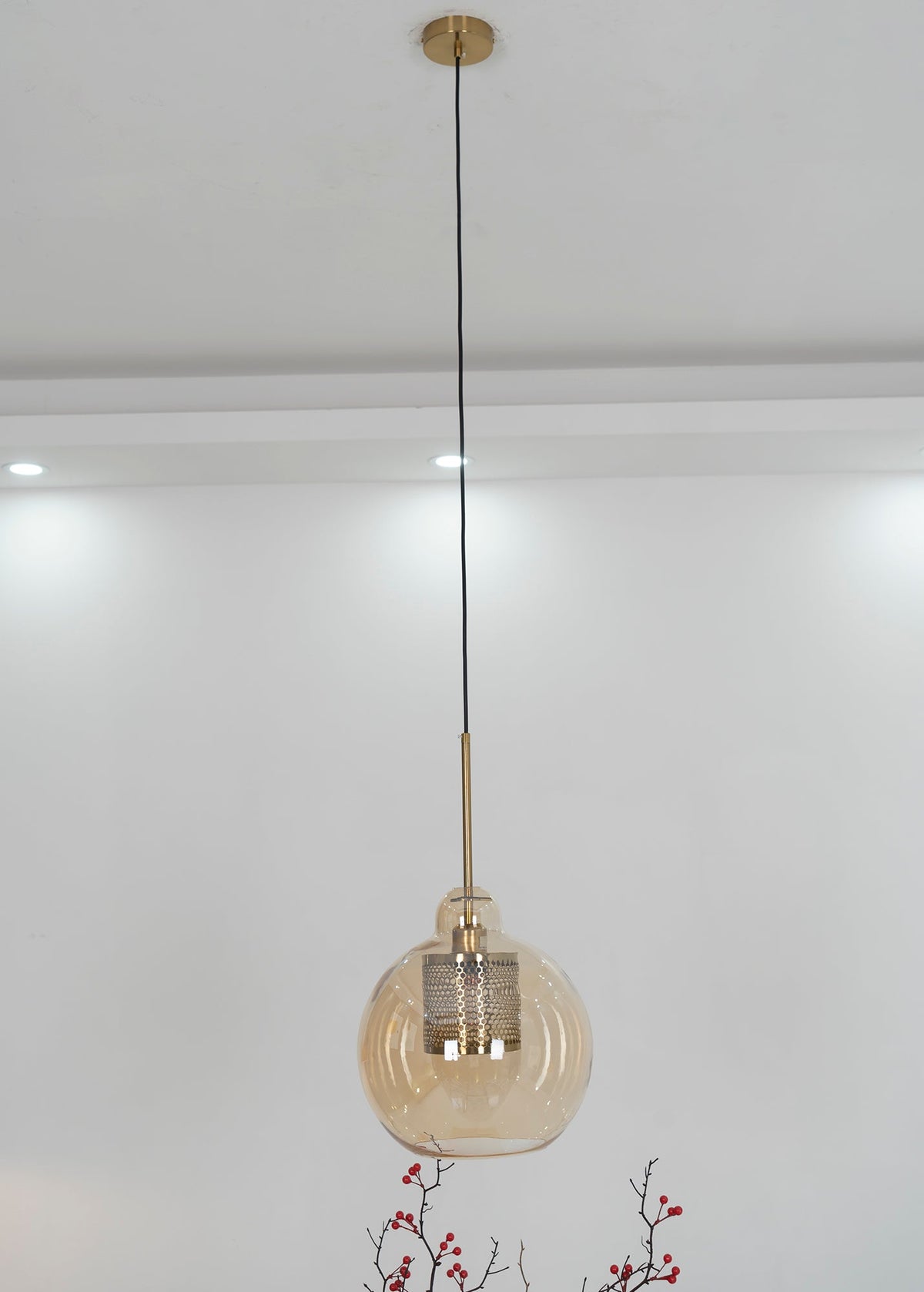Zirelle Glass Pendant Lamp-Moonnatur