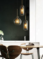 Zirelle Glass Pendant Lamp-Moonnatur