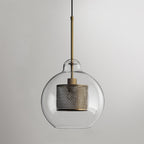 Zirelle Glass Pendant Lamp-Moonnatur