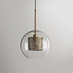 Zirelle Glass Pendant Lamp-Moonnatur