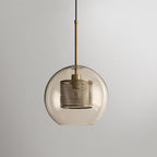 Zirelle Glass Pendant Lamp-Moonnatur