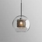 Zirelle Glass Pendant Lamp-Moonnatur