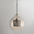 Zirelle Glass Pendant Lamp-Moonnatur