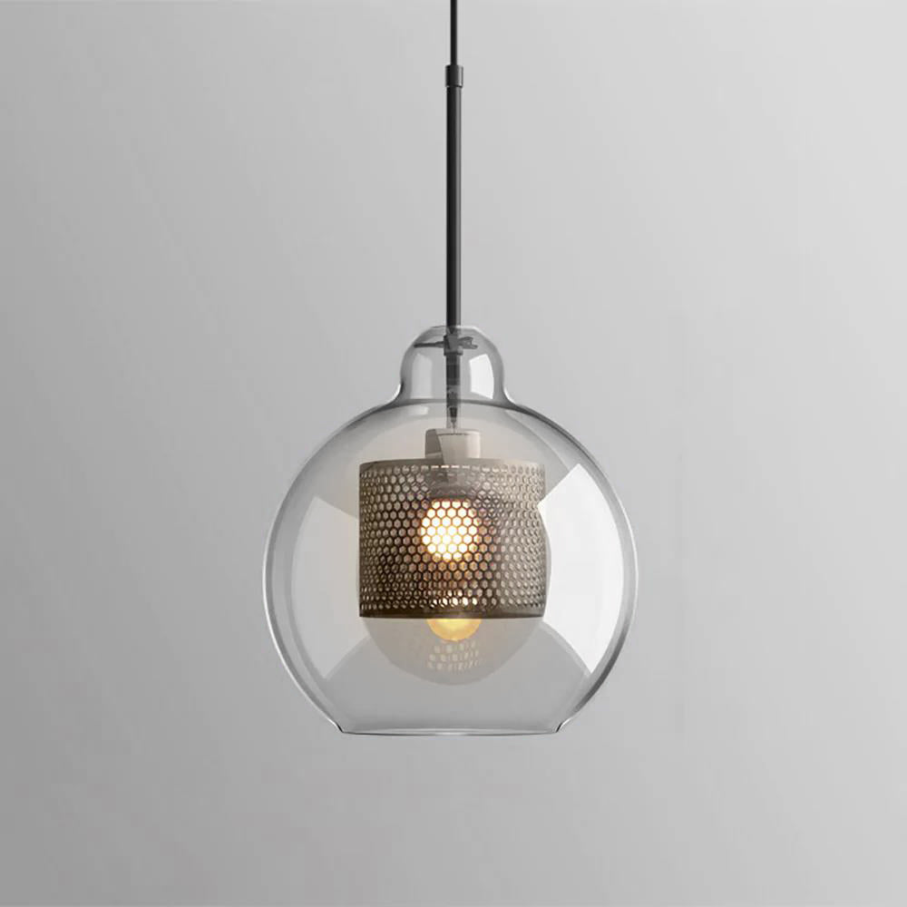 Zirelle Glass Pendant Lamp-Moonnatur