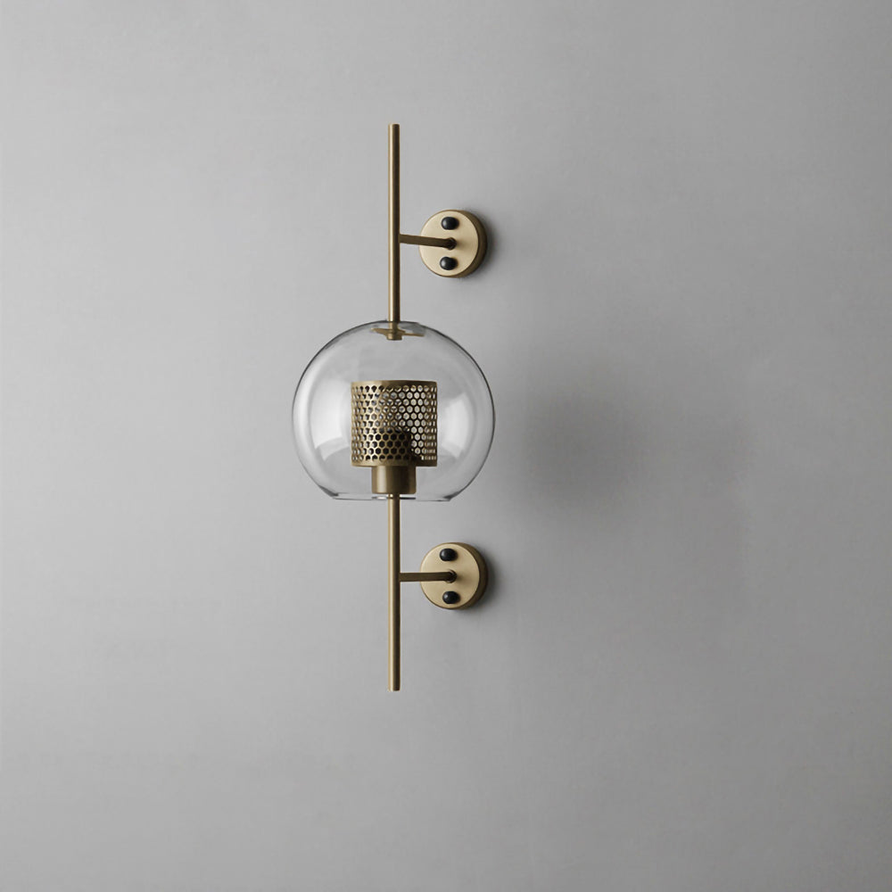 Liravelle Glass Wall Light-Moonnatur