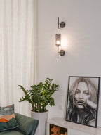 Liravelle Glass Wall Light-Moonnatur
