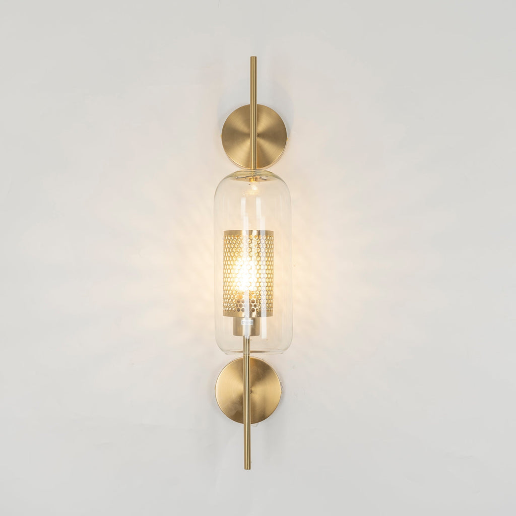 Liravelle Glass Wall Light-Moonnatur
