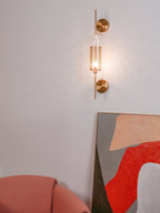 Liravelle Glass Wall Light-Moonnatur