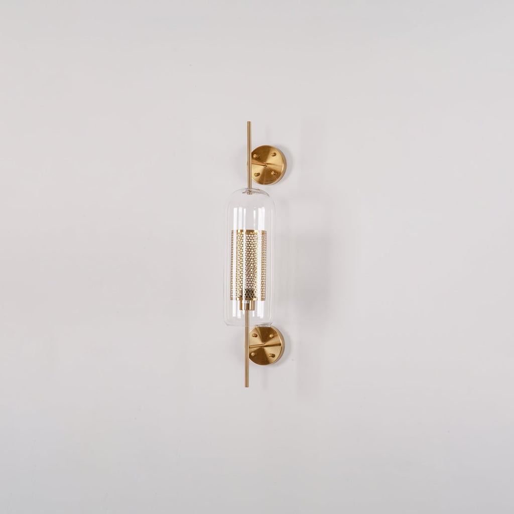 Liravelle Glass Wall Light-Moonnatur
