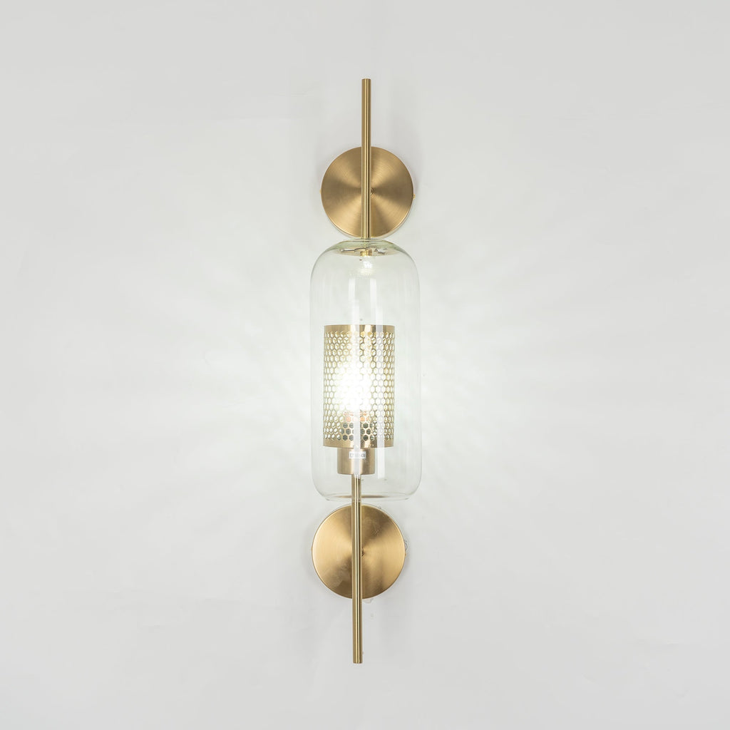 Liravelle Glass Wall Light-Moonnatur