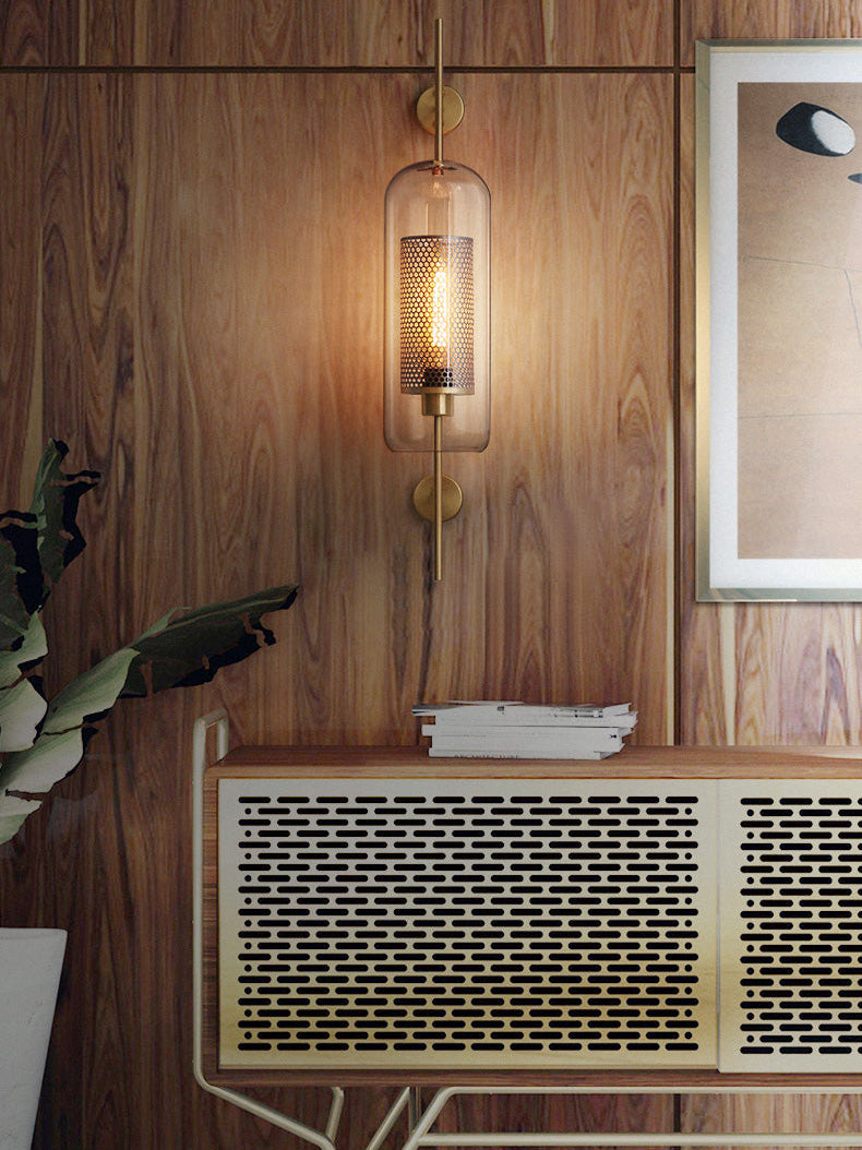 Liravelle Glass Wall Light-Moonnatur