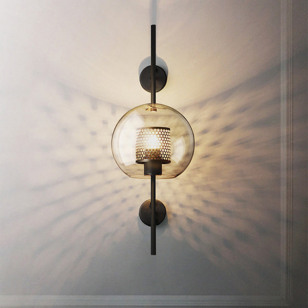 Liravelle Glass Wall Light-Moonnatur