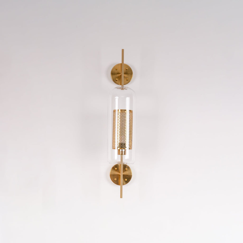 Liravelle Glass Wall Light-Moonnatur