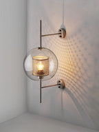 Liravelle Glass Wall Light-Moonnatur