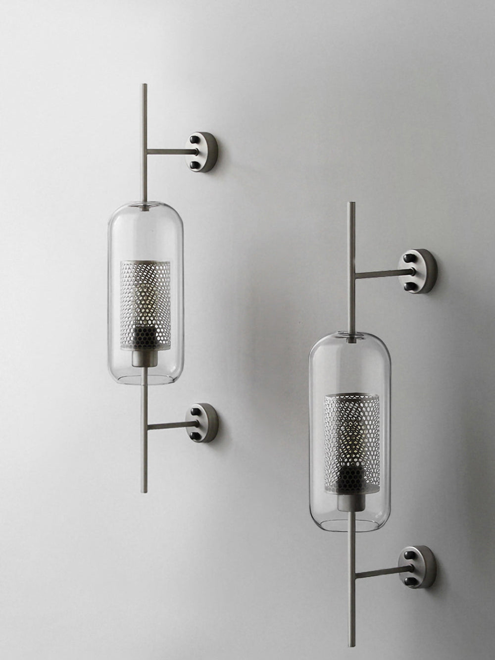 Liravelle Glass Wall Light-Moonnatur