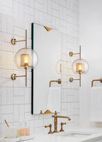 Liravelle Glass Wall Light-Moonnatur