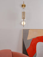 Liravelle Glass Wall Light-Moonnatur