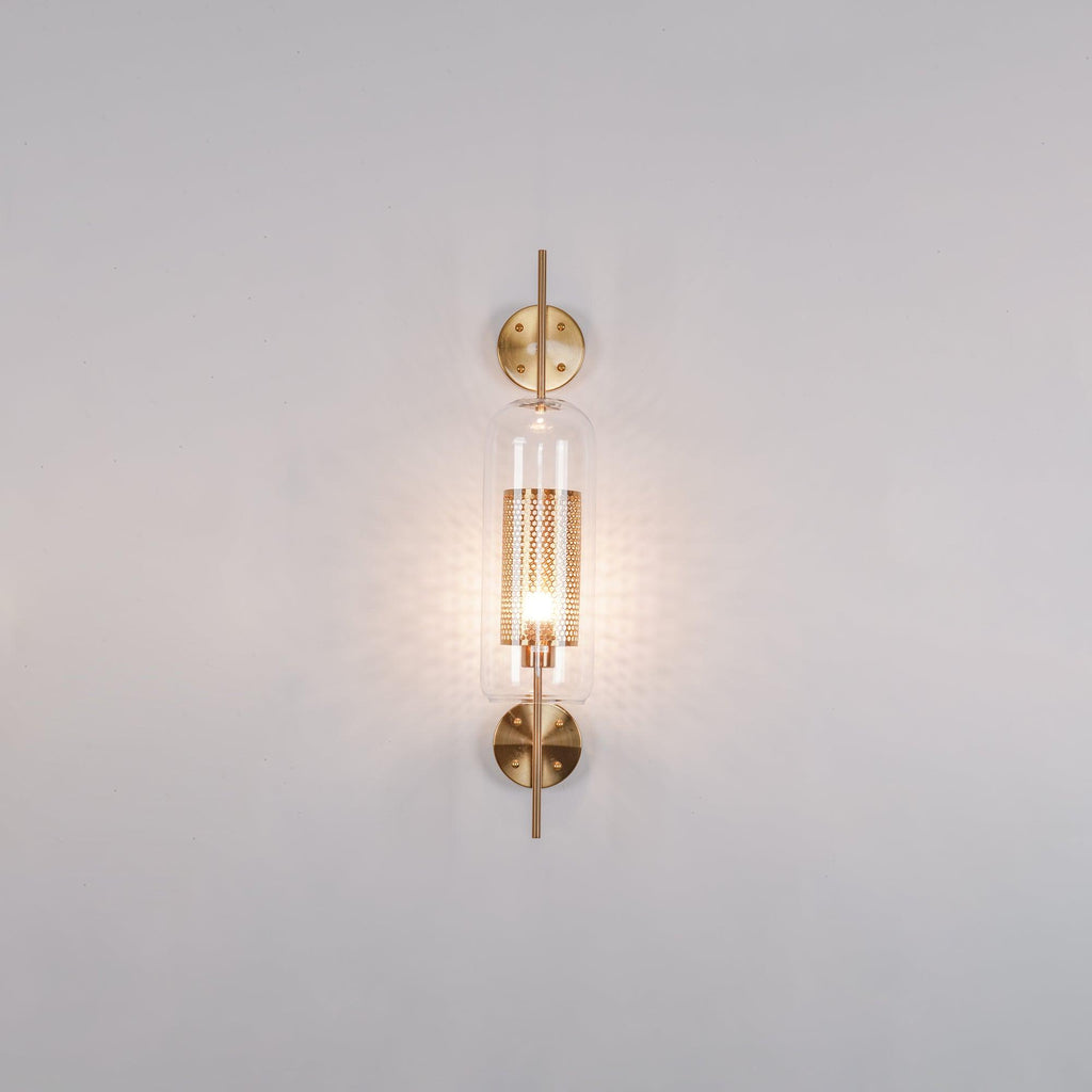 Liravelle Glass Wall Light-Moonnatur