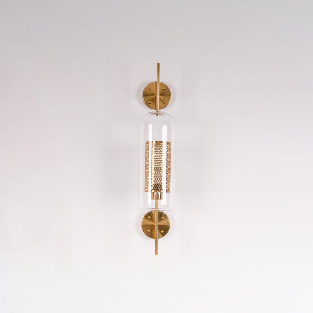 Liravelle Glass Wall Light-Moonnatur