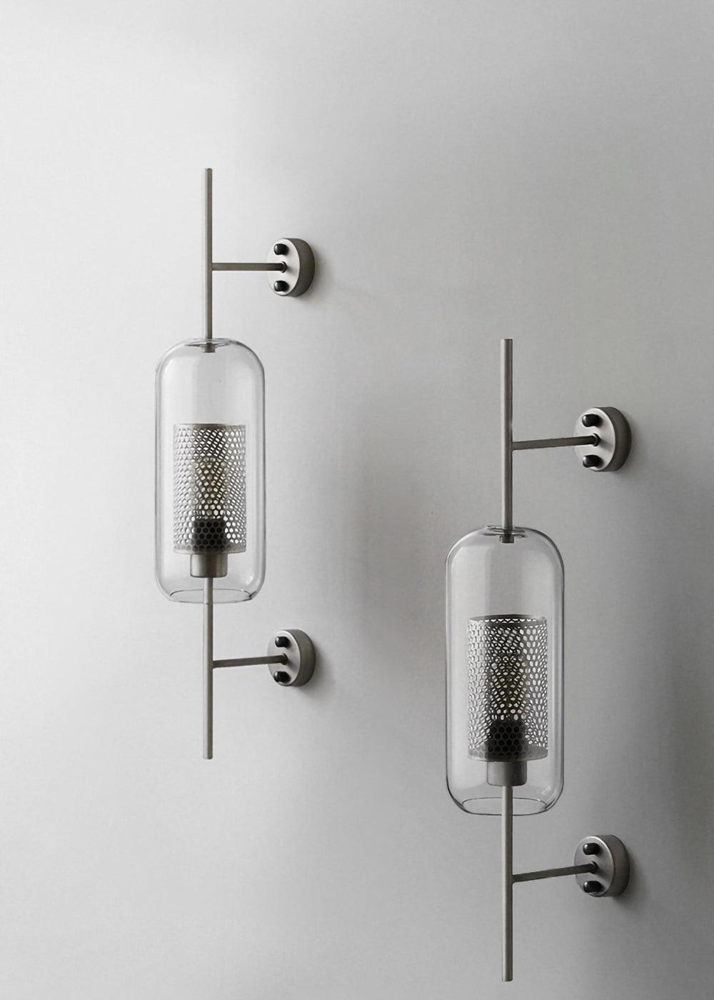 Liravelle Glass Wall Light-Moonnatur
