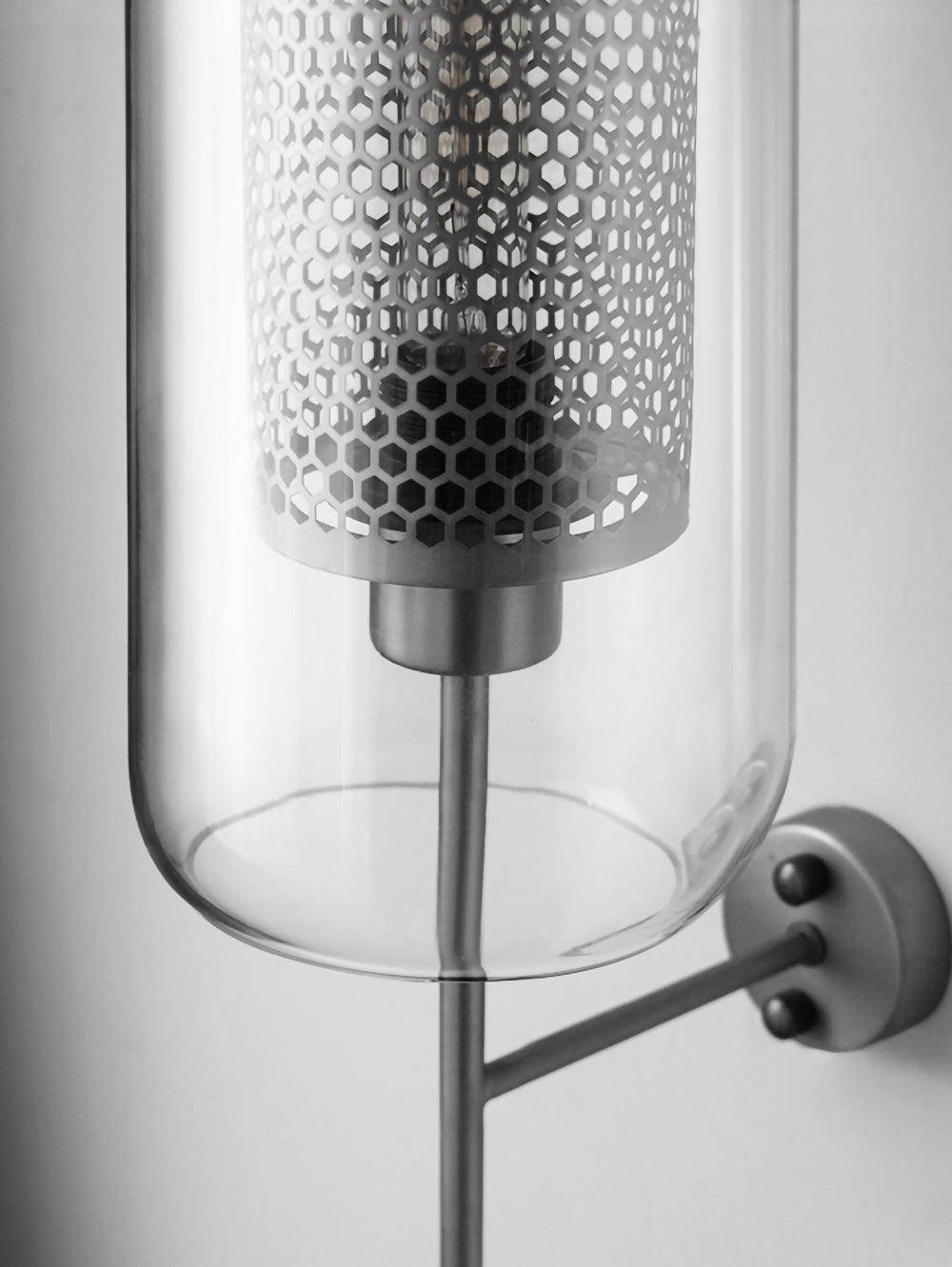 Liravelle Glass Wall Light-Moonnatur