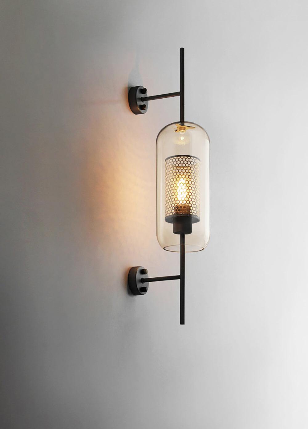 Liravelle Glass Wall Light-Moonnatur