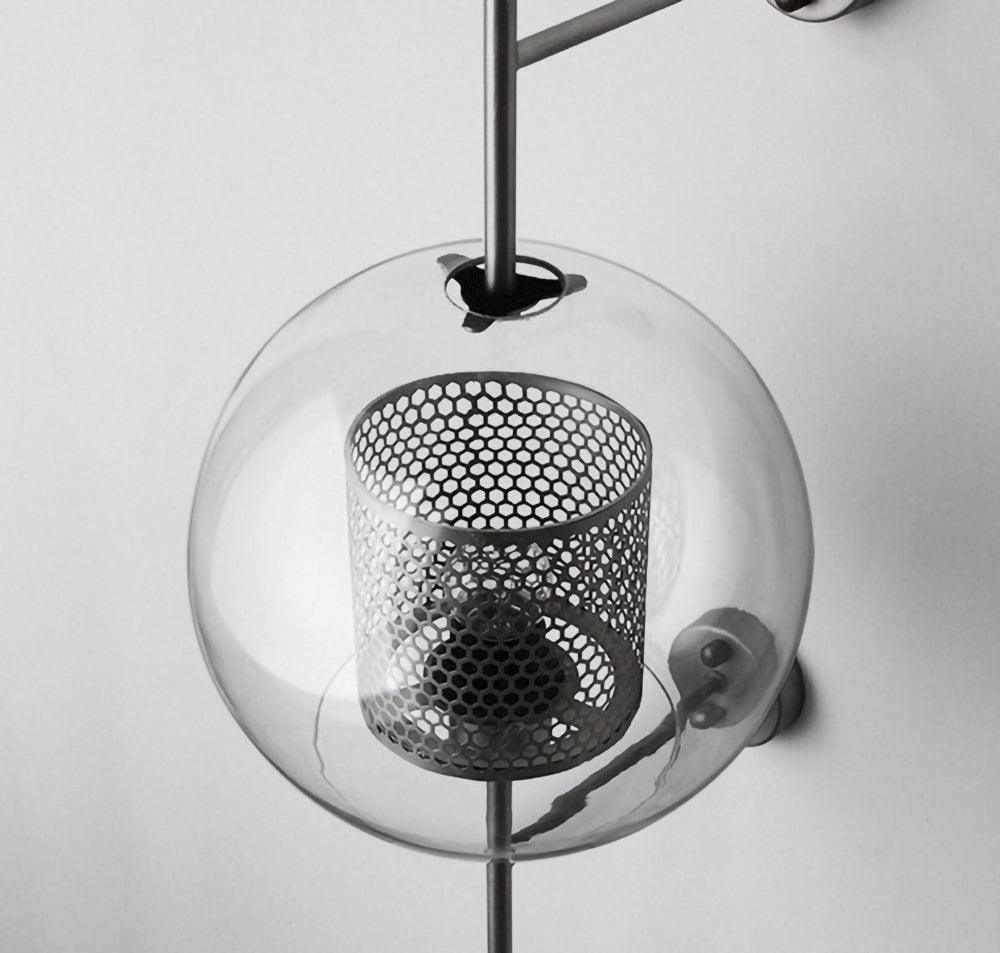 Liravelle Glass Wall Light-Moonnatur