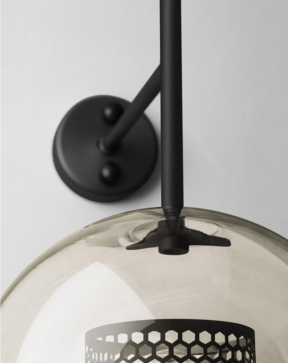 Liravelle Glass Wall Light-Moonnatur