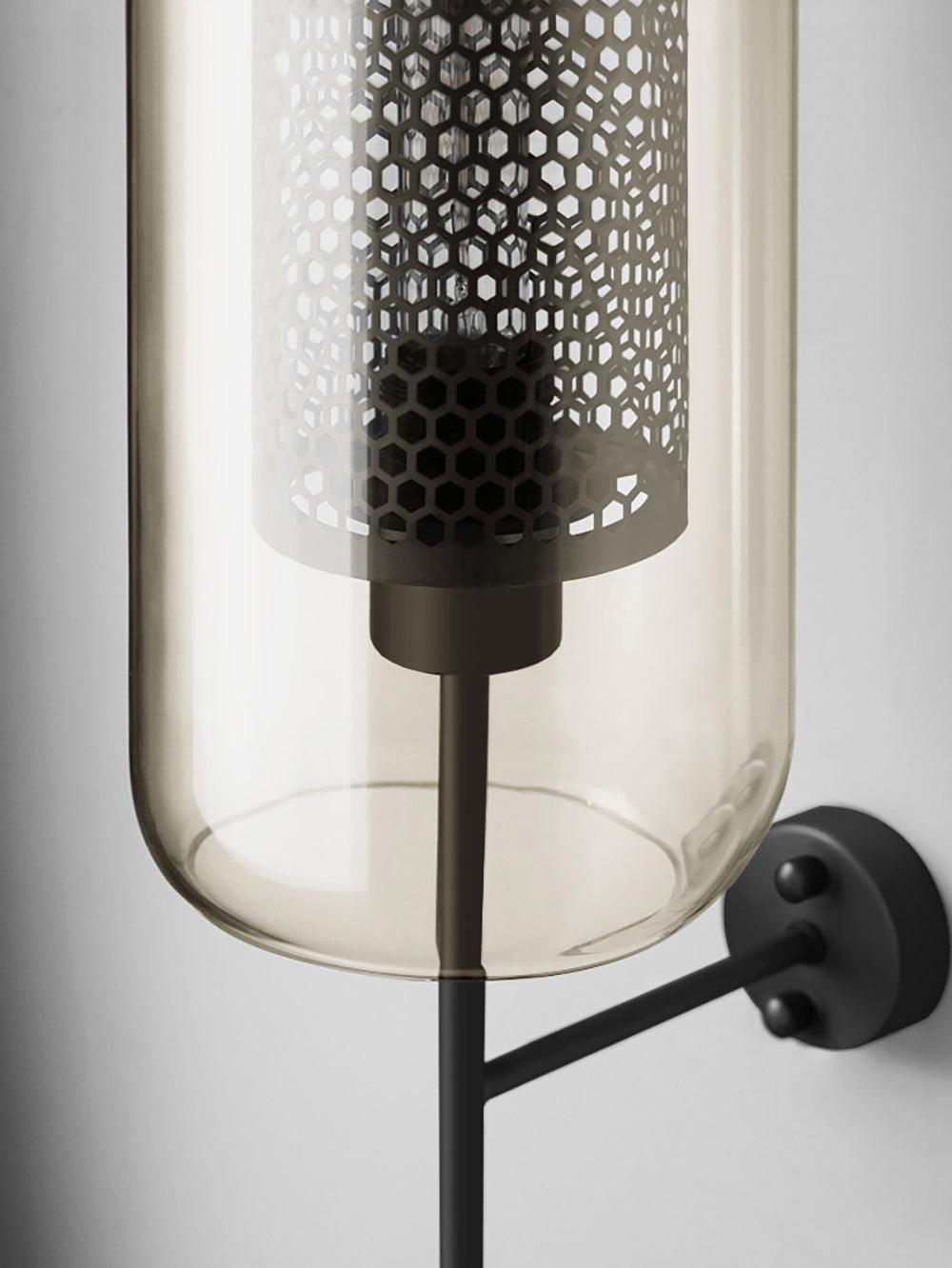 Liravelle Glass Wall Light-Moonnatur