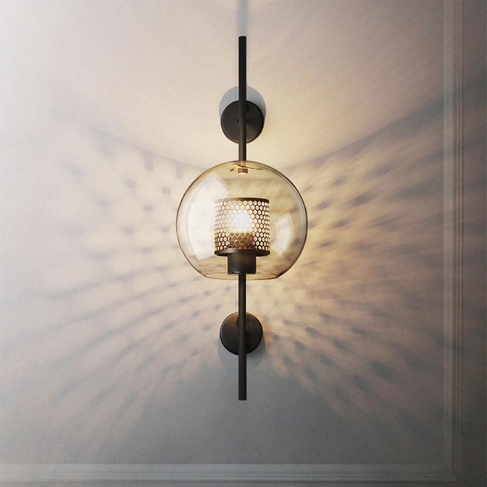 Liravelle Glass Wall Light-Moonnatur