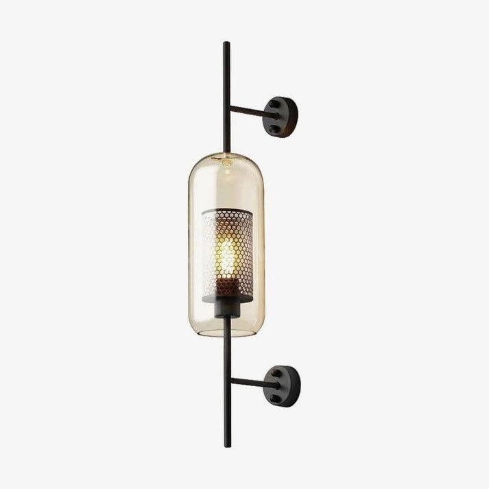 Liravelle Glass Wall Light-Moonnatur