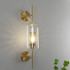 Liravelle Glass Wall Light-Moonnatur