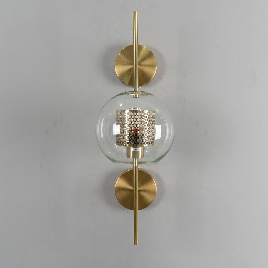 Liravelle Glass Wall Light-Moonnatur