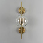 Liravelle Glass Wall Light-Moonnatur