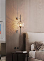 Liravelle Glass Wall Light-Moonnatur