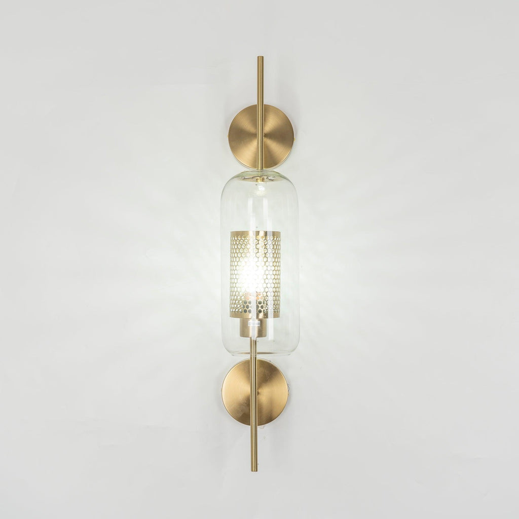 Liravelle Glass Wall Light-Moonnatur