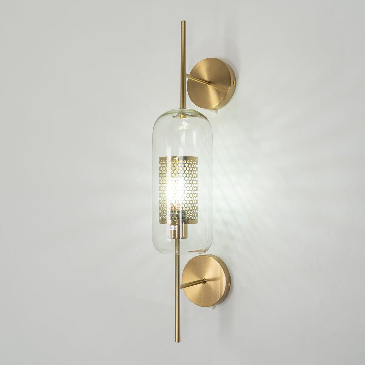 Liravelle Glass Wall Light-Moonnatur