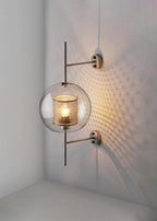 Liravelle Glass Wall Light-Moonnatur