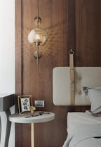 Liravelle Glass Wall Light-Moonnatur