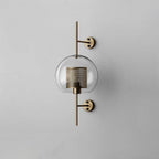 Liravelle Glass Wall Light-Moonnatur