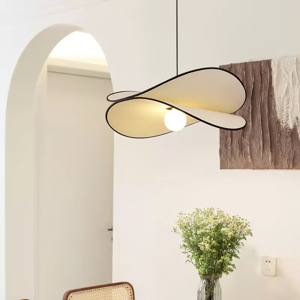 Doranera Fabric Pendant Light-Moonnatur