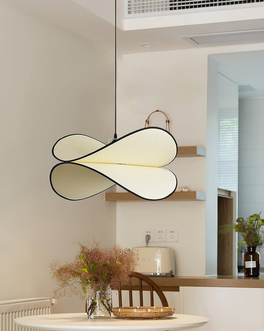 Doranera Fabric Pendant Light-Moonnatur