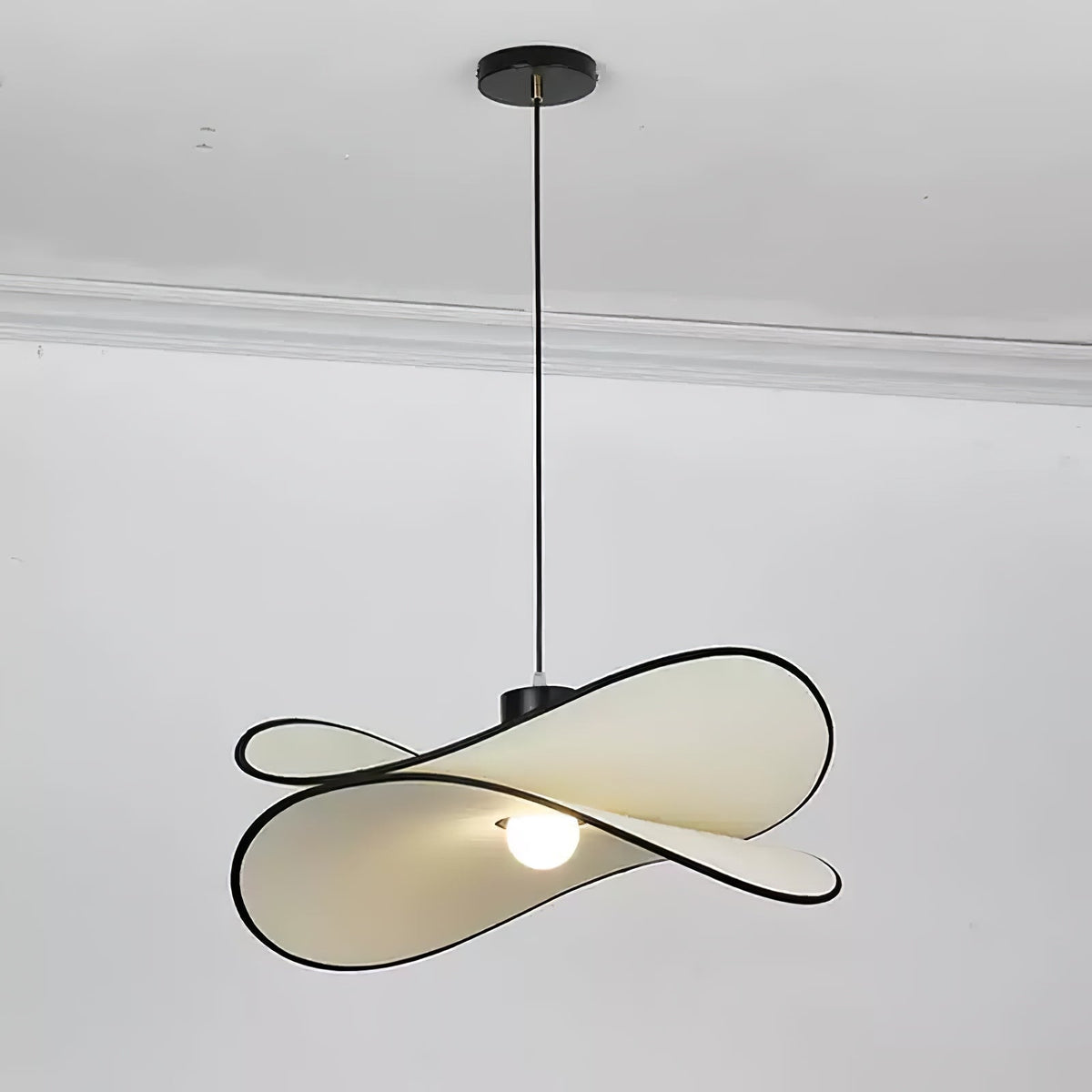 Doranera Fabric Pendant Light-Moonnatur