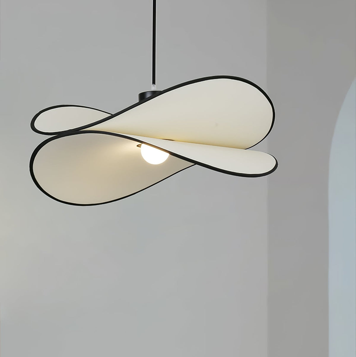 Doranera Fabric Pendant Light-Moonnatur